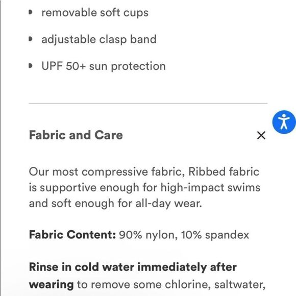 Andie Swim The Wynwood Ribbed Bikini Top in Black Size M NWT 19ATWYN - Picture 14 of 15